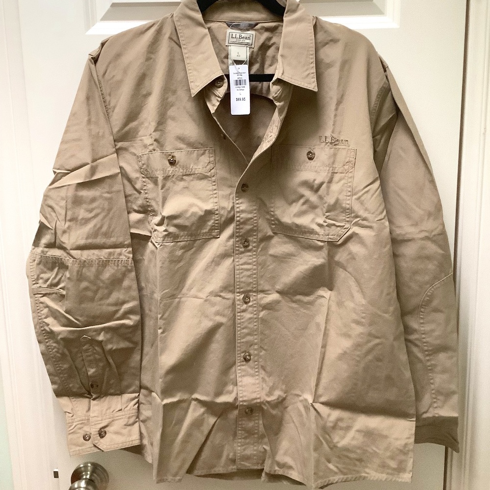 Mens LL Bean Field Shirt